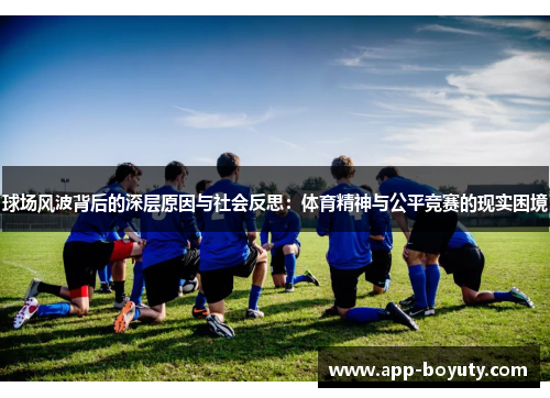 球场风波背后的深层原因与社会反思：体育精神与公平竞赛的现实困境