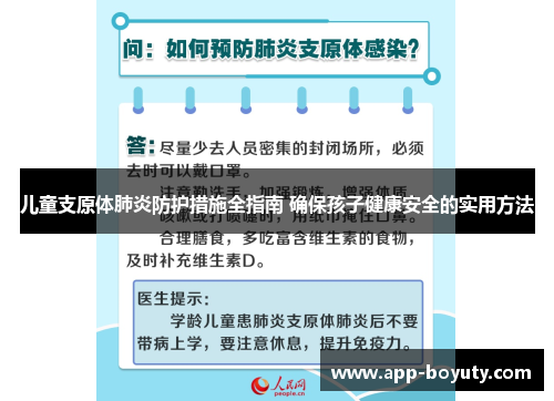 儿童支原体肺炎防护措施全指南 确保孩子健康安全的实用方法